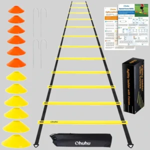 Agility Ladder with Disc Cones