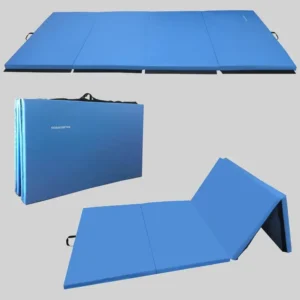 All Purpose 4'x10'x2" Extra Thick High Density Anti Tear Folding Exercise Mat