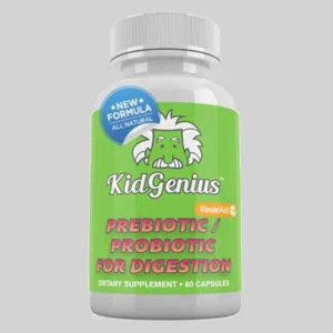 KidGenius All Natural Digestion Supplement - Prebiotic and Probiotic for Digestion