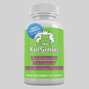 KidGenius Learning, Memory & Concentration Supplement - Left Brain