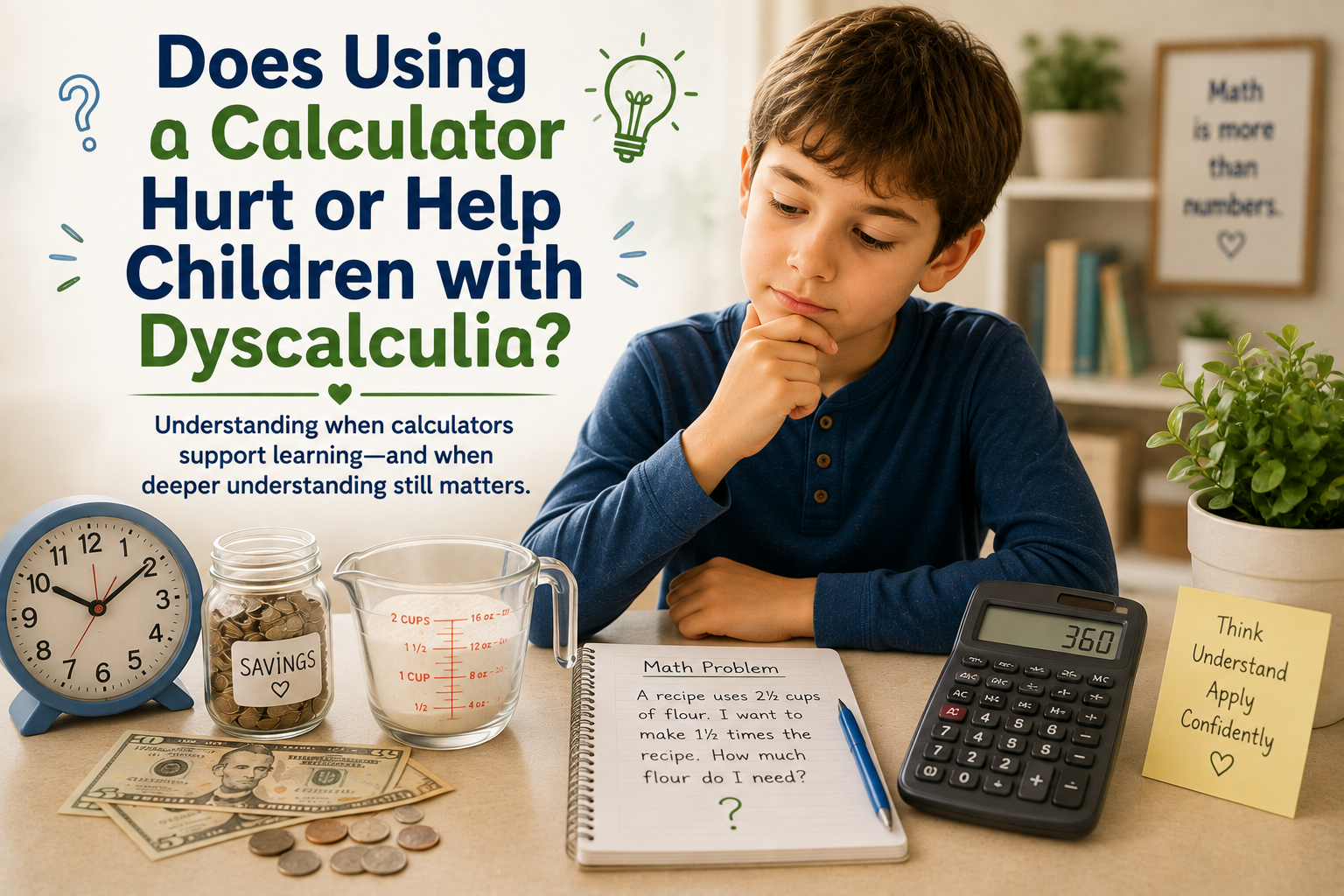 Calculators and Confident Math Learning