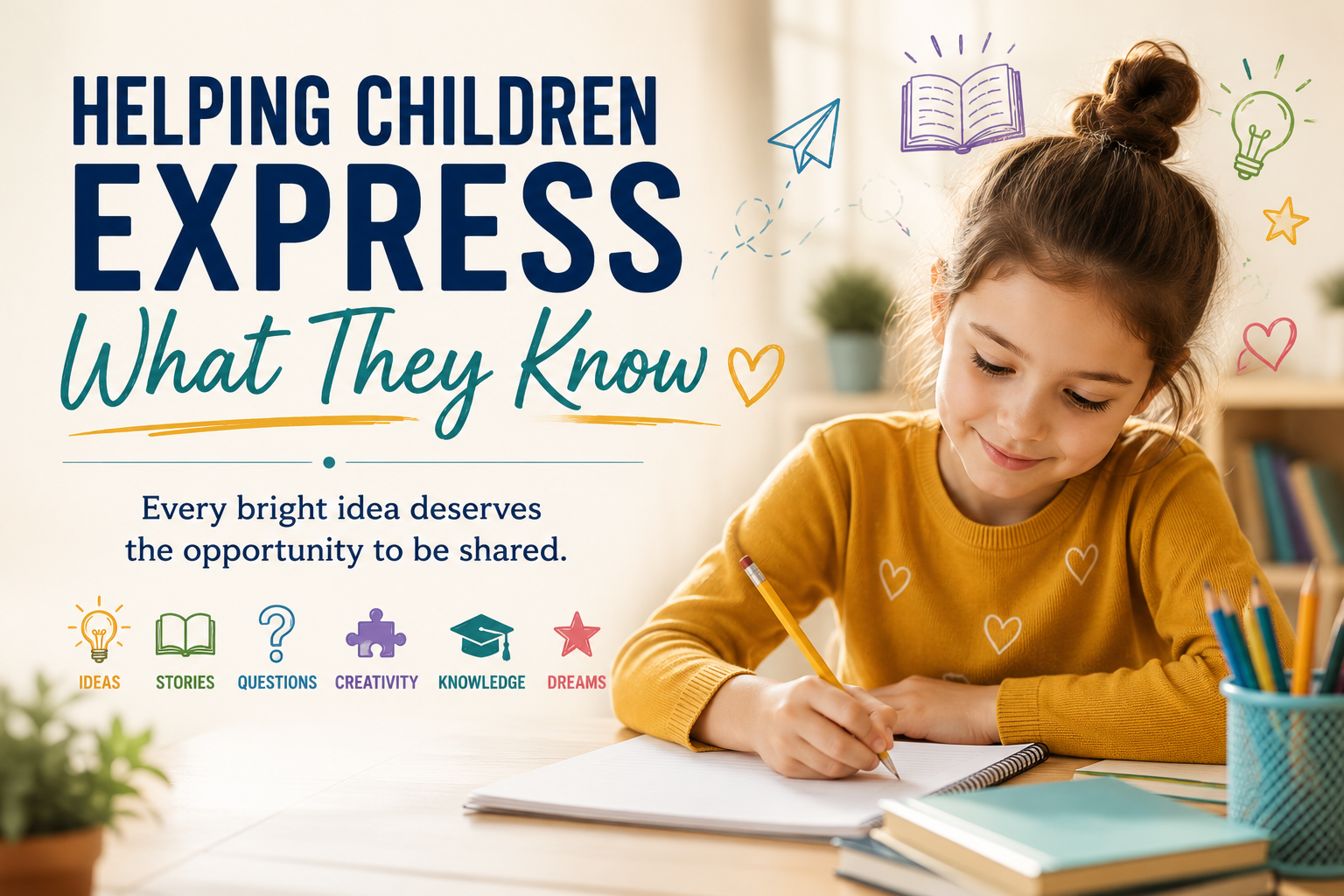 Helping children express what they know