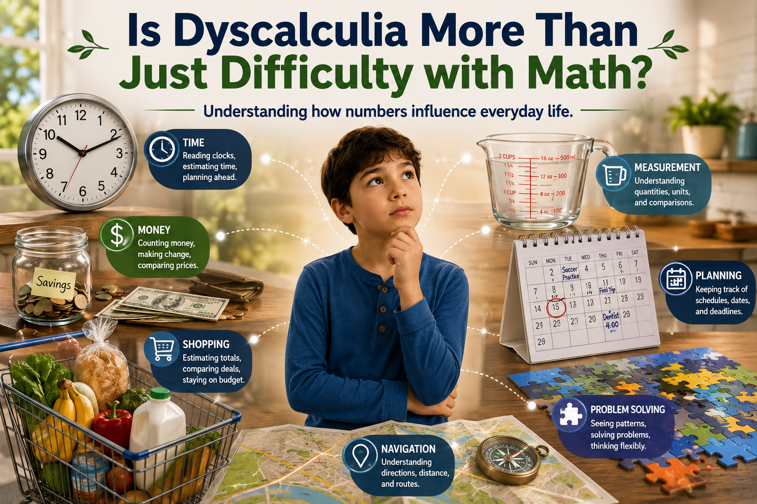 Is Dyscalculia more than just Difficulty with Math