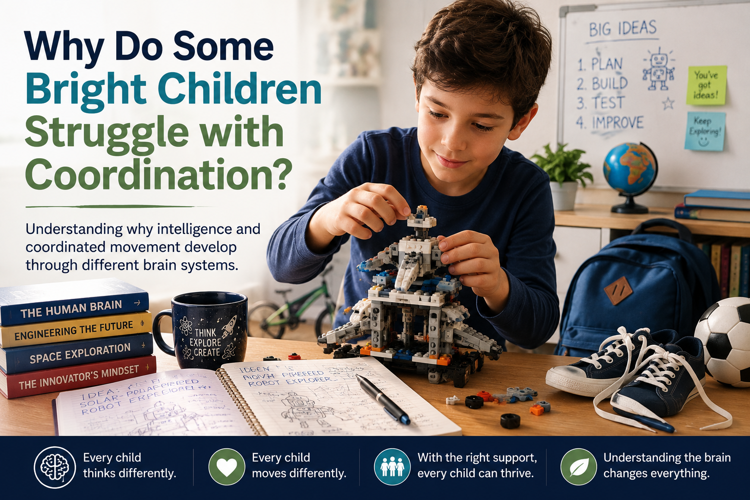 Why do Some Bright Children Struggle with Coordination