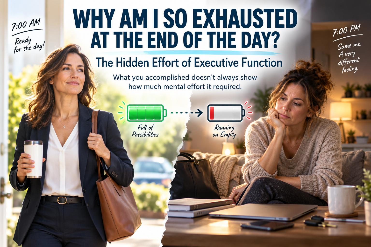 Why am I so exhausted at the end of the day?