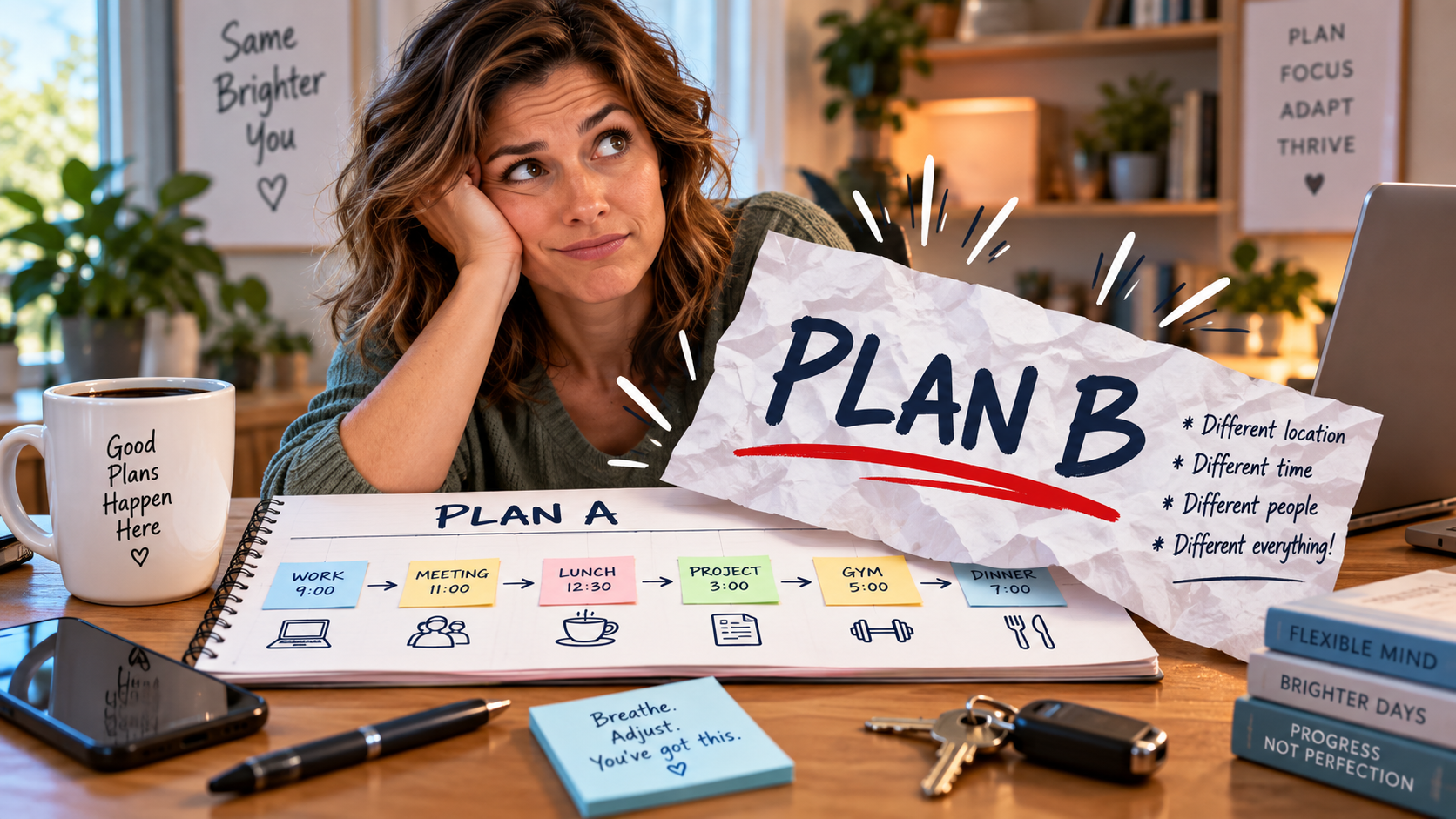 Why Do Changes in Plans Throw Me Off So Much? Understanding Cognitive Flexibility in Adults